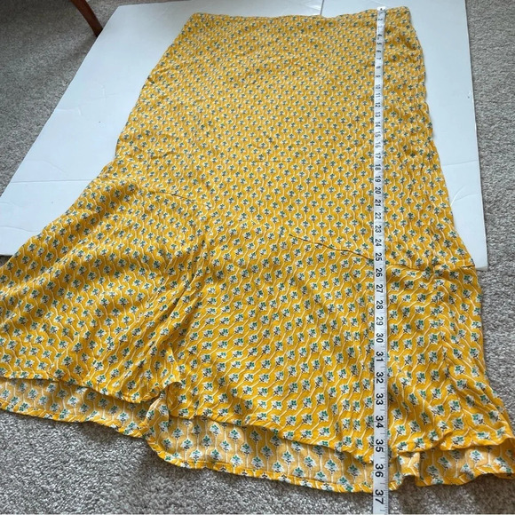 RHODE x Target Dainty Lotus Midi Skirt Size XXL Fall Autumn Floral - Picture 9 of 9